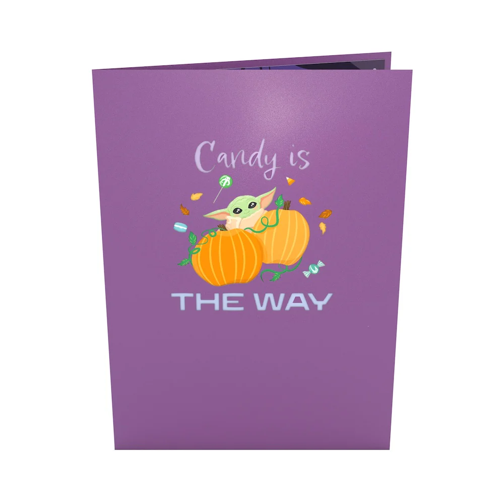 Star Wars™ The Mandalorian™ Grogu™ Candy is the Way Pop-Up Card - Image 8
