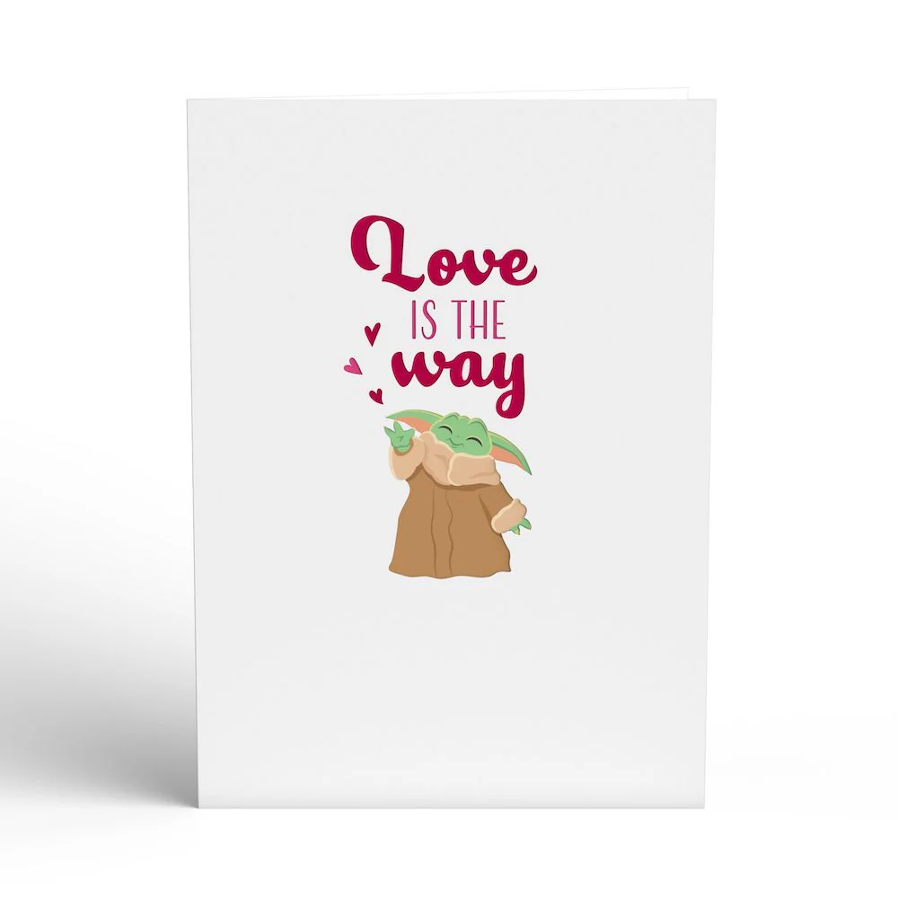 Star Wars™ The Mandalorian™ Grogu™ Love is the Way Pop-Up Card - Image 5