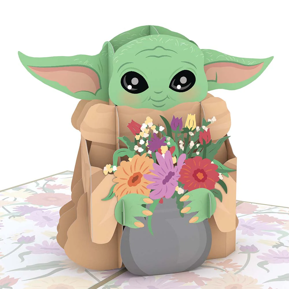 Star Wars™ The Mandalorian™ Grogu™ Mother’s Day Pop-Up Card - Image 2