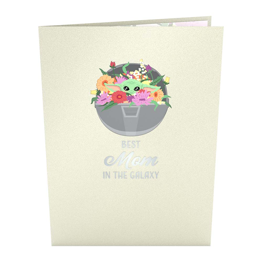 Star Wars™ The Mandalorian™ Grogu™ Mother’s Day Pop-Up Card - Image 4