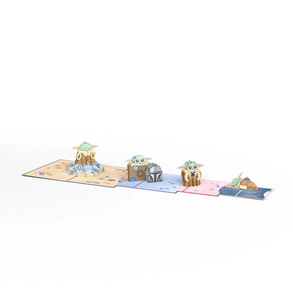 Star Wars™ The Mandalorian™ Grogu™ Mother’s Day Favorite Things 4-in-1 Nesting Card - Image 2