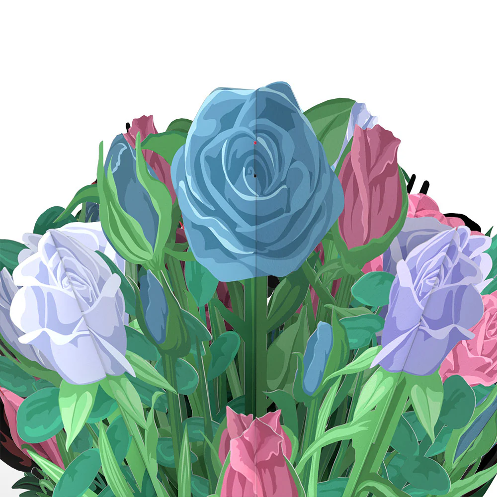 Star Wars™ The Mandalorian Grogu™ This Is the Way Pop-Up Card & Flower Buds Bouquet Bundle - Image 7