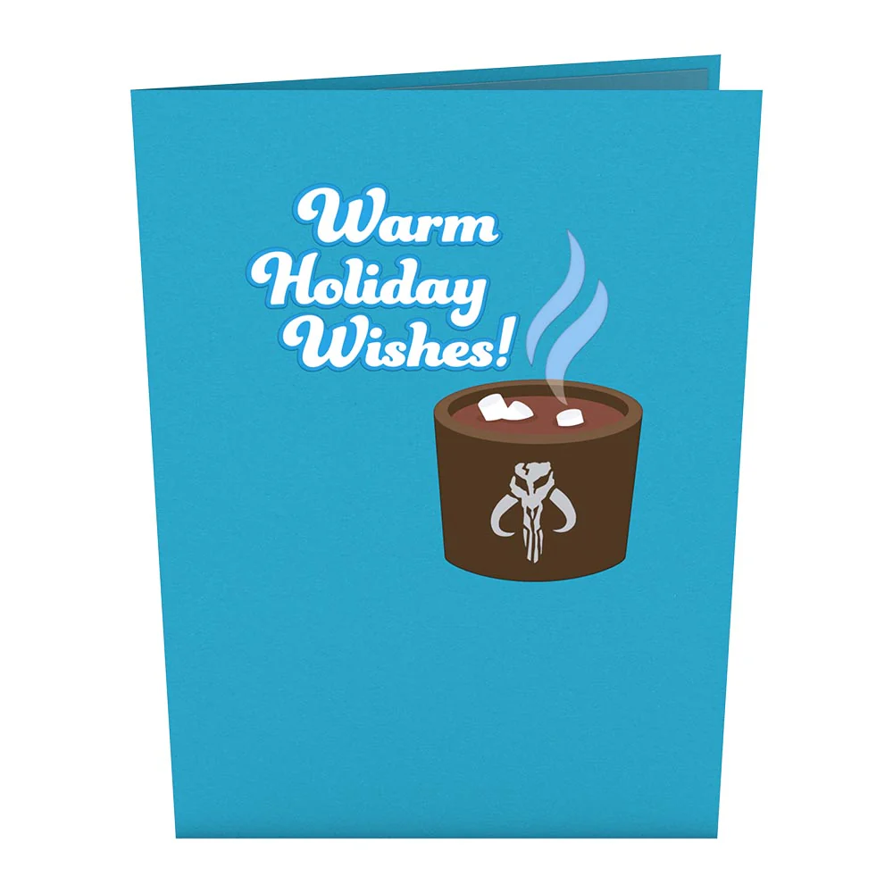 Star Wars™ The Mandalorian™ The Child: Warm Holiday Wishes Pop-Up Card - Image 4