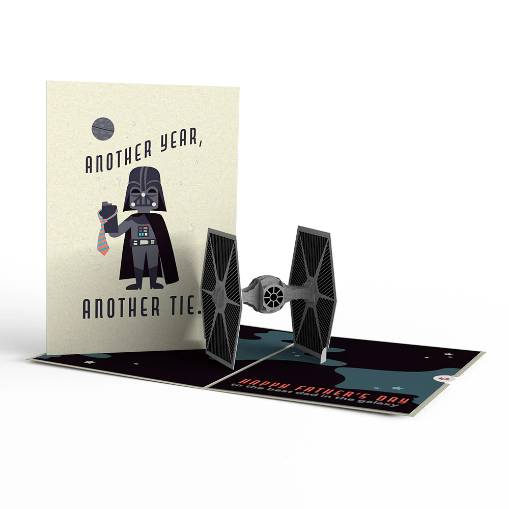 Star Wars™ TIE Fighter™ Father's Day Pop-Up Card - Image 2