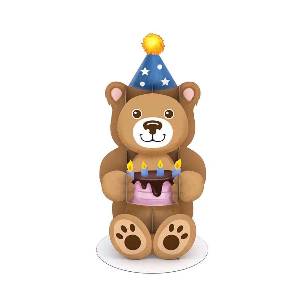 Stickerpop™: Birthday Bear (1-Pack) - Image 2
