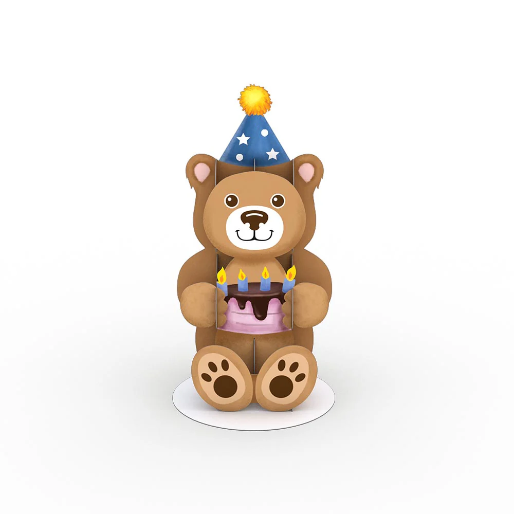 Stickerpop™: Birthday Bear (5-Pack) - Image 2