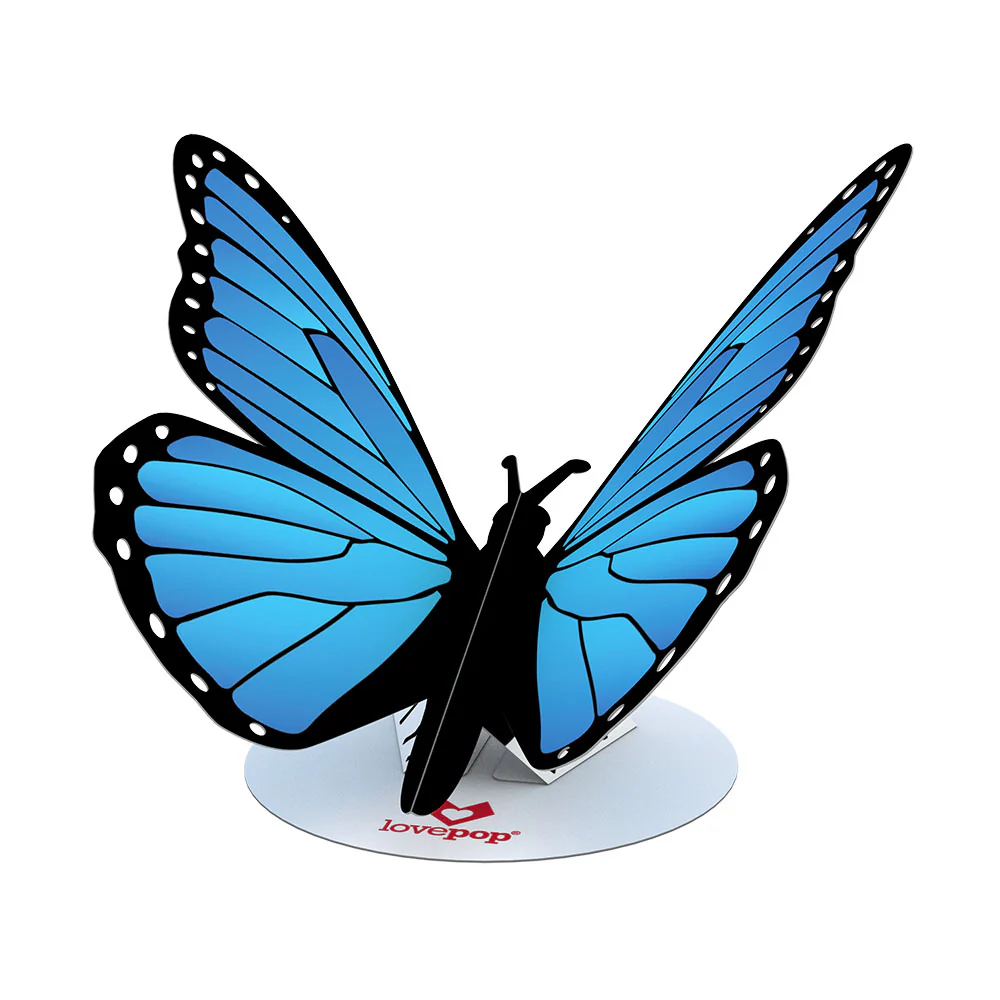 Stickerpop™: Blue Morpho Butterfly (5-Pack) - Image 3
