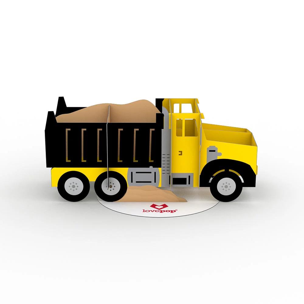Stickerpop™: Dump Truck (5-Pack) - Image 3