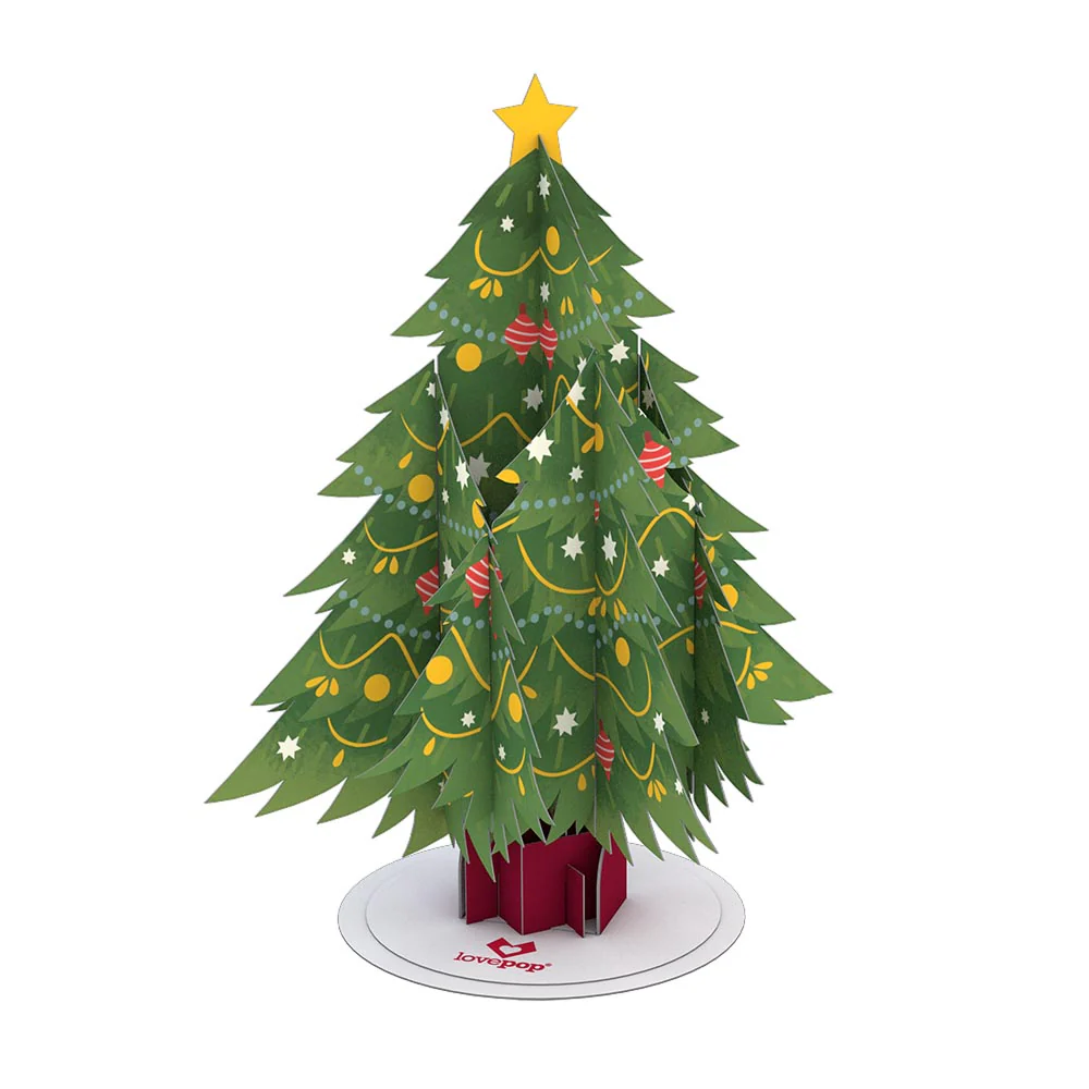 Stickerpop™: Festive Christmas Tree (5-Pack) - Image 4