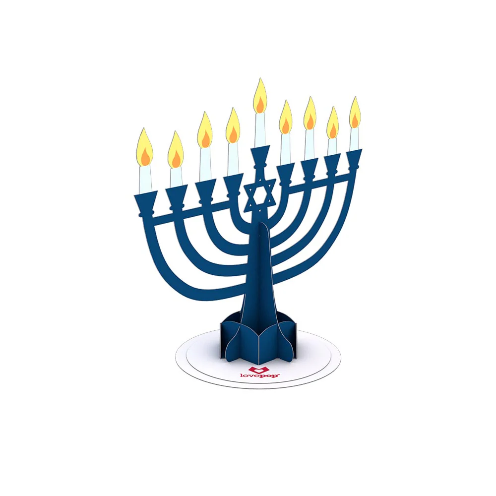 Stickerpop™: Hanukkah Menorah (5-Pack) - Image 3