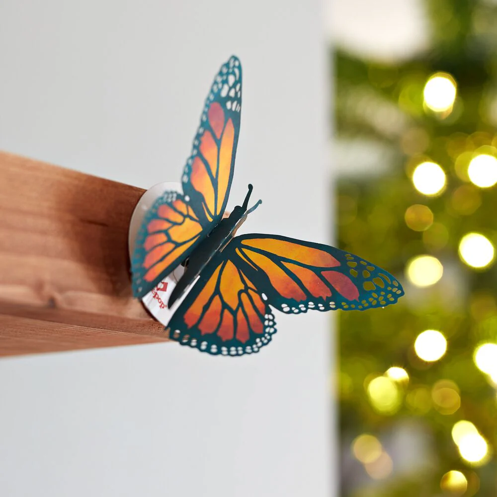 Stickerpop™: Monarch Butterfly (5-Pack) - Image 2