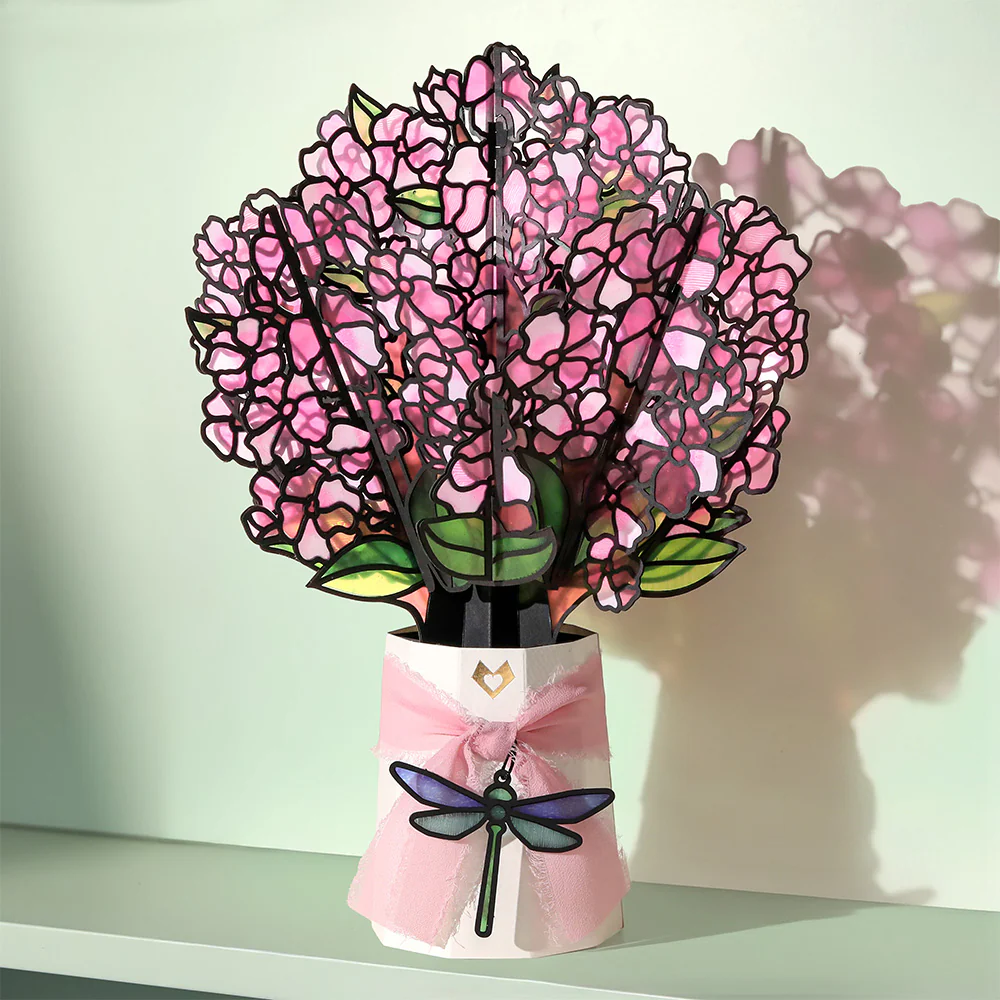 Sun-dappled Cherry Blossom Suncatcher Bouquet - Image 7