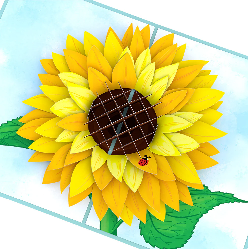 Sunflower Bloom St. Patrick’s Day Pop-Up Card and Sentiment Set - Image 3