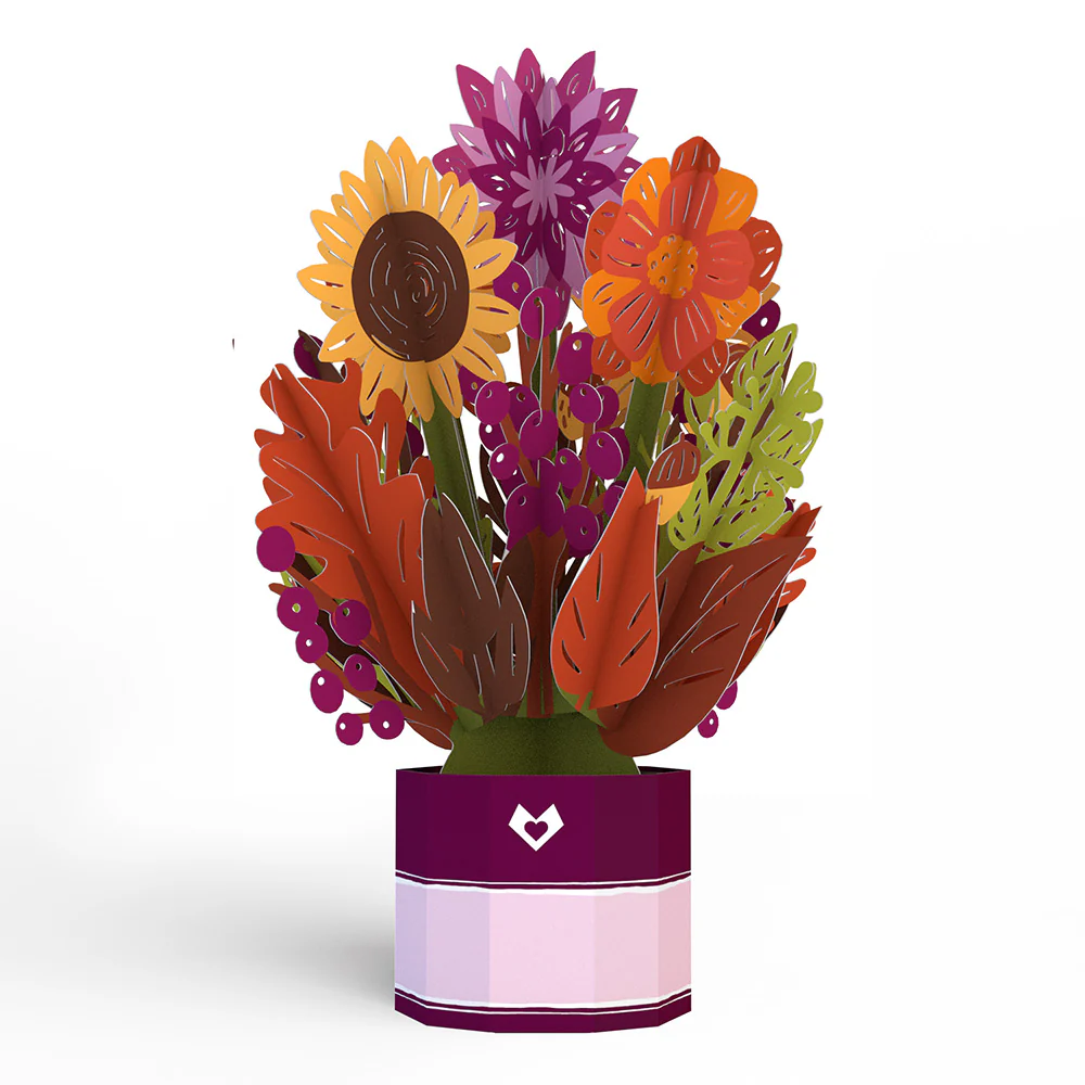 Sunflower Card with Mini Bouquet - Image 2