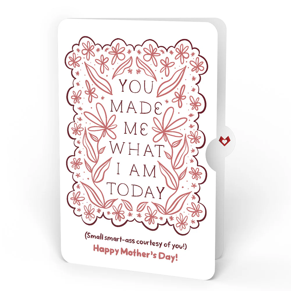 Sunlit Hydrangeas Mother’s Day Suncatcher Bouquet and Folk Floral Gratitude Sentiment Set for Mom - Image 4