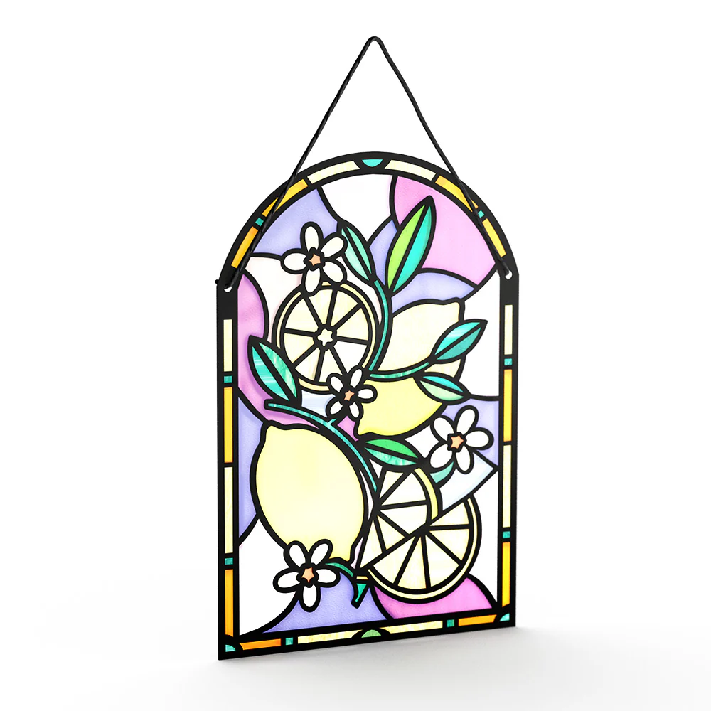 Sunny Lemons Suncatcher Card - Image 3