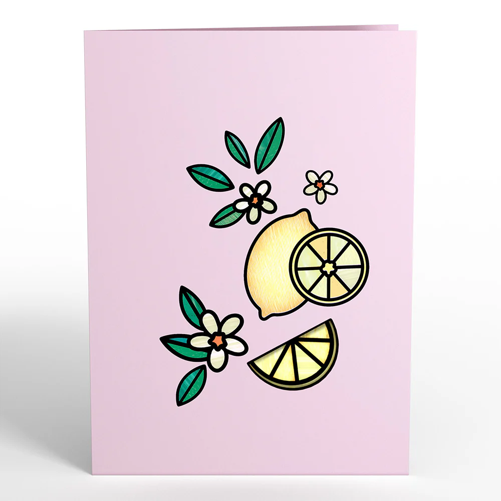 Sunny Lemons Suncatcher Card - Image 5