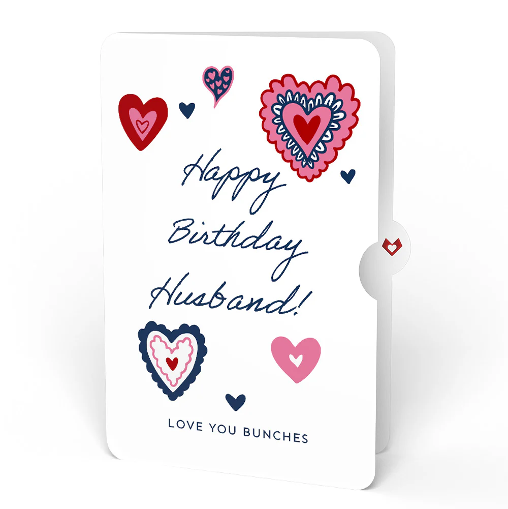 Sweet Strawberry Birthday HeartFelt Charm Card™ and Sentiment Set for Husband - Image 4