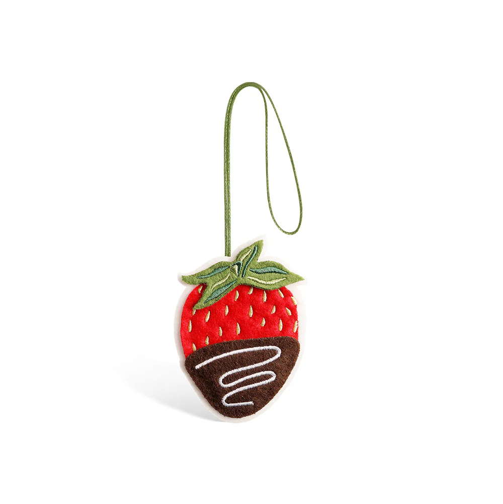 Sweet Strawberry Valentine HeartFelt Charm Card™ and Sentiment Set - Image 3