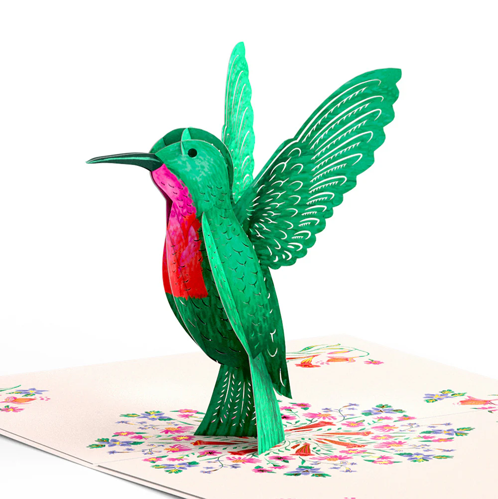 Sweetest Hummingbird Mother’s Day Pop-Up Card and Sentiment Set for Mom - Image 3