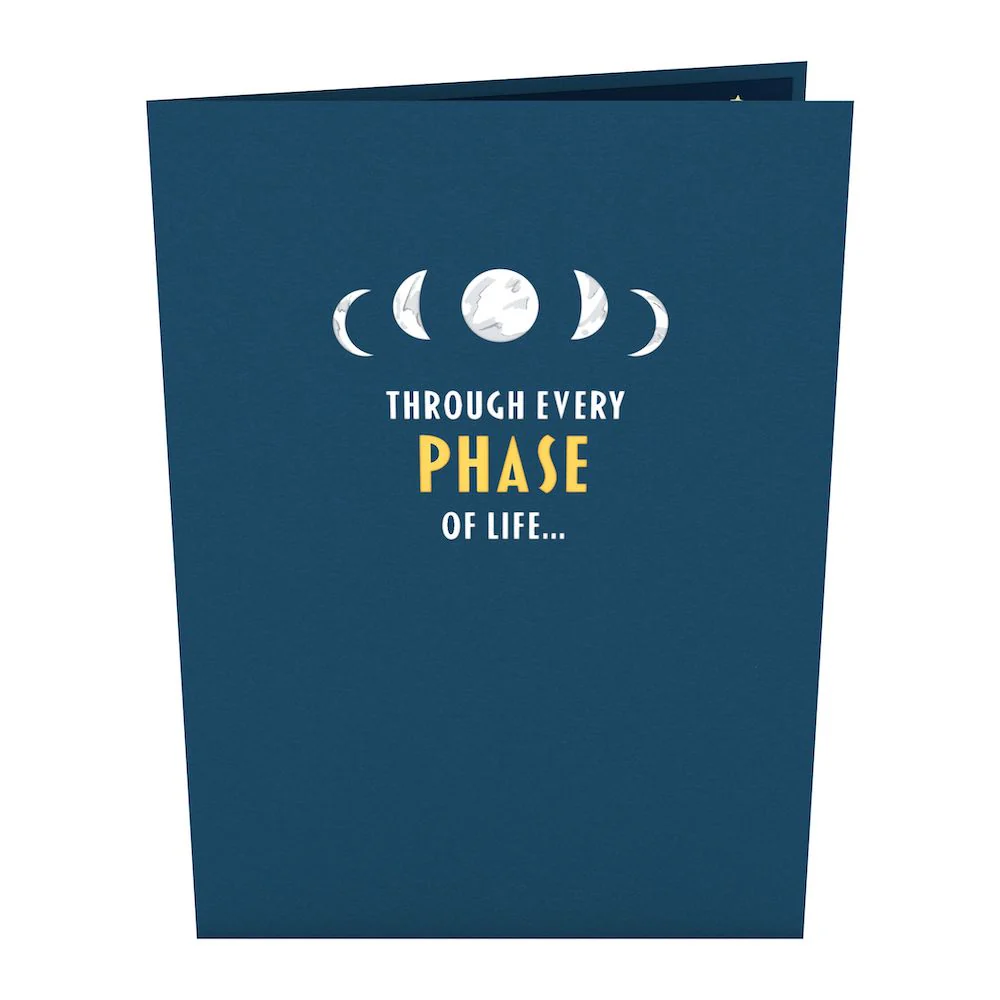 Thank You Moon Phases Pop-Up Card - Image 4
