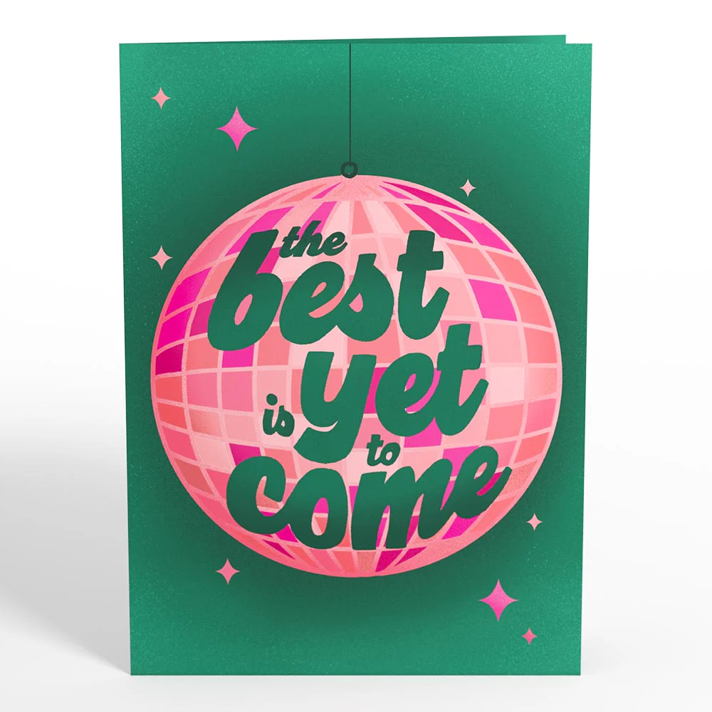 The Best Is Yet to Come New Year Pop-Up Card - Image 4