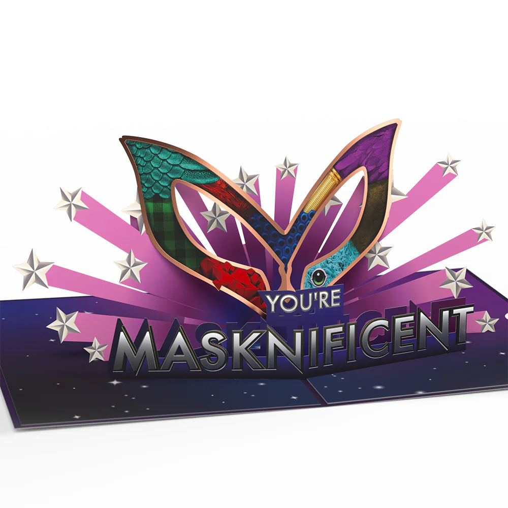 The Masked Singer™ You’re Masknificent Pop-Up Card - Image 2