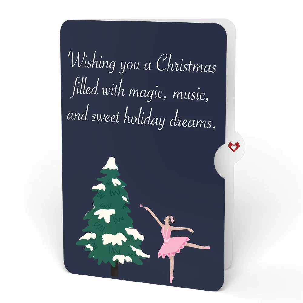 The Nutcracker Christmas Magic Music and Lights Pop-Up Card and Sentiment Set - Image 4