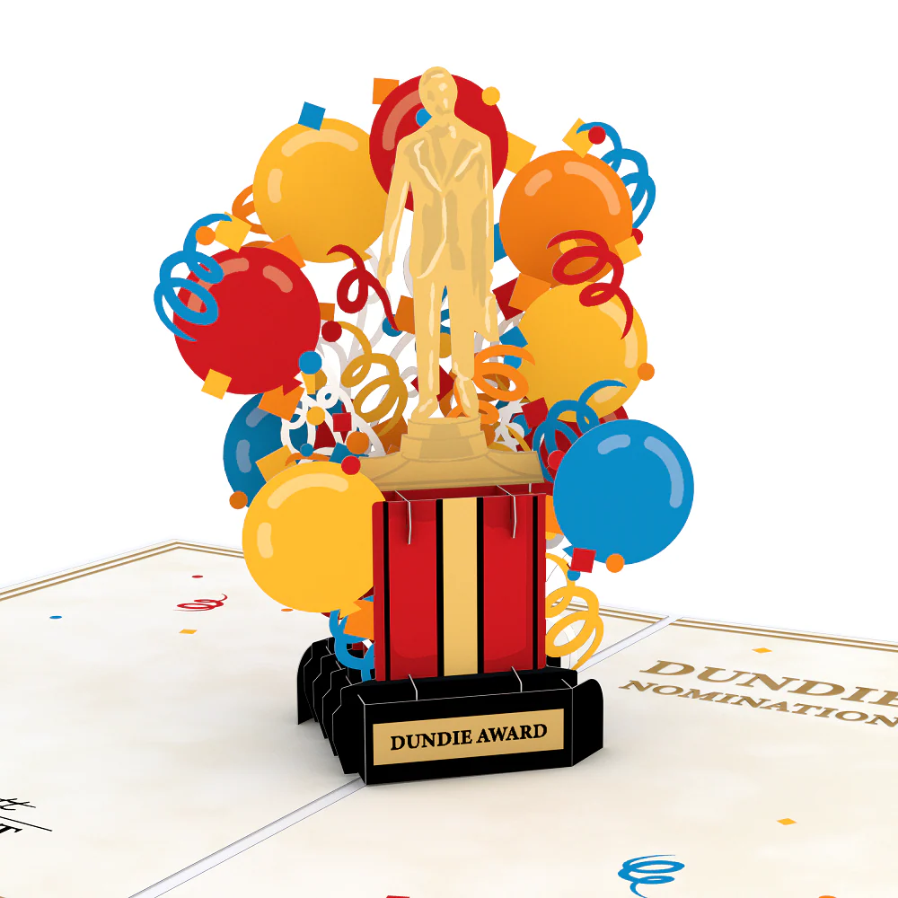The Office Birthday Dundie Award Pop-Up Card - Image 2