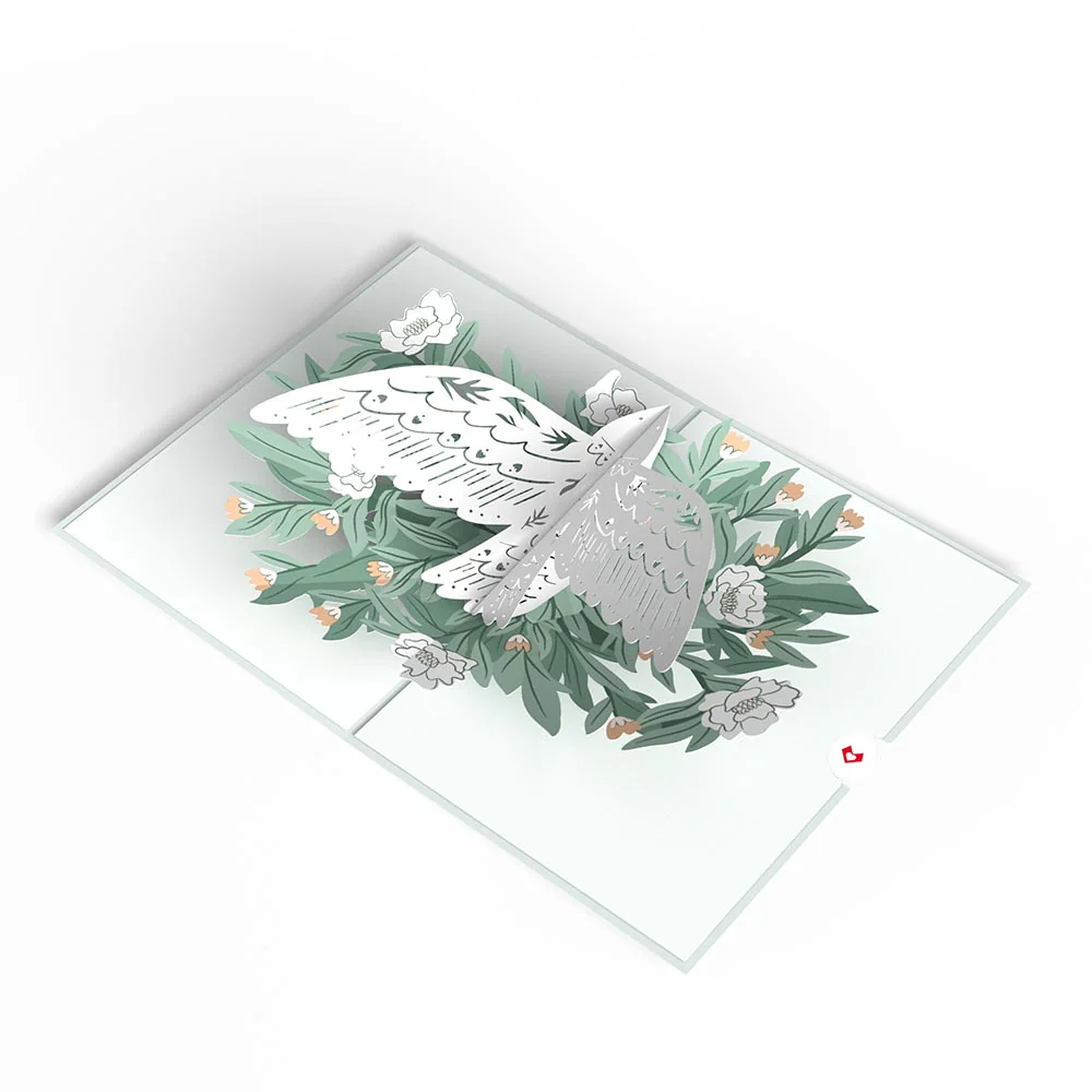 Thinking of You Dove Pop-Up Card - Image 3