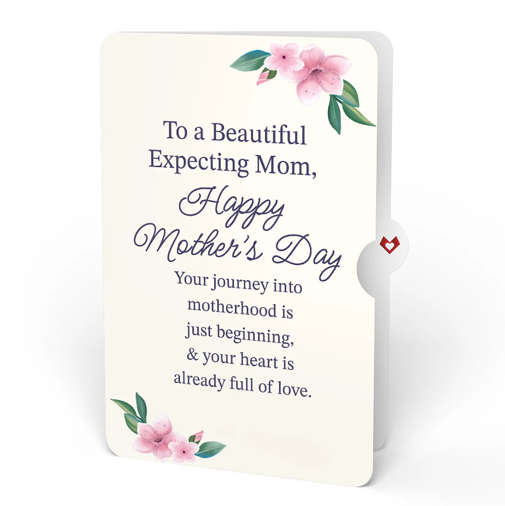 Thinking of You Flower Cart Mother's Day Pop-Up Card and Sentiment Set for Expecting Mom - Image 4