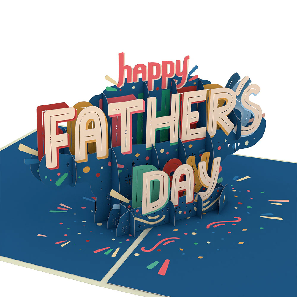 To My Dad: Happy Father's Day Pop-Up Card - Image 2