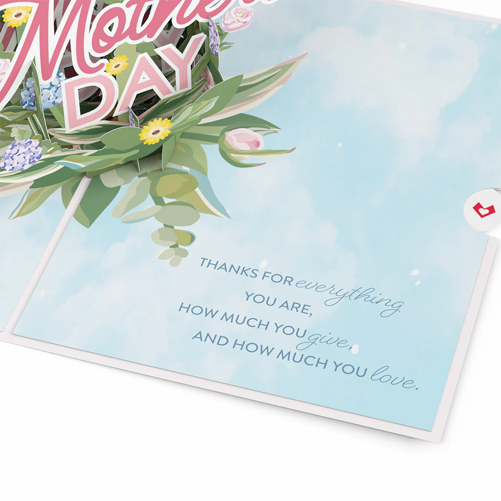 To My Wife Hydrangea Pop-Up Card - Image 2