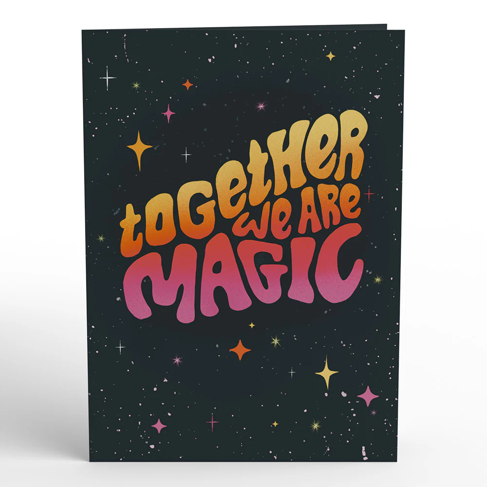 Together We are Magic Mushrooms Pop-Up Card - Image 4