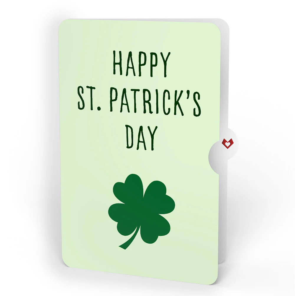 Truckloads of Luck St. Patrick’s Day Pop-Up Card and Jade Clover Sentiment Set - Image 4
