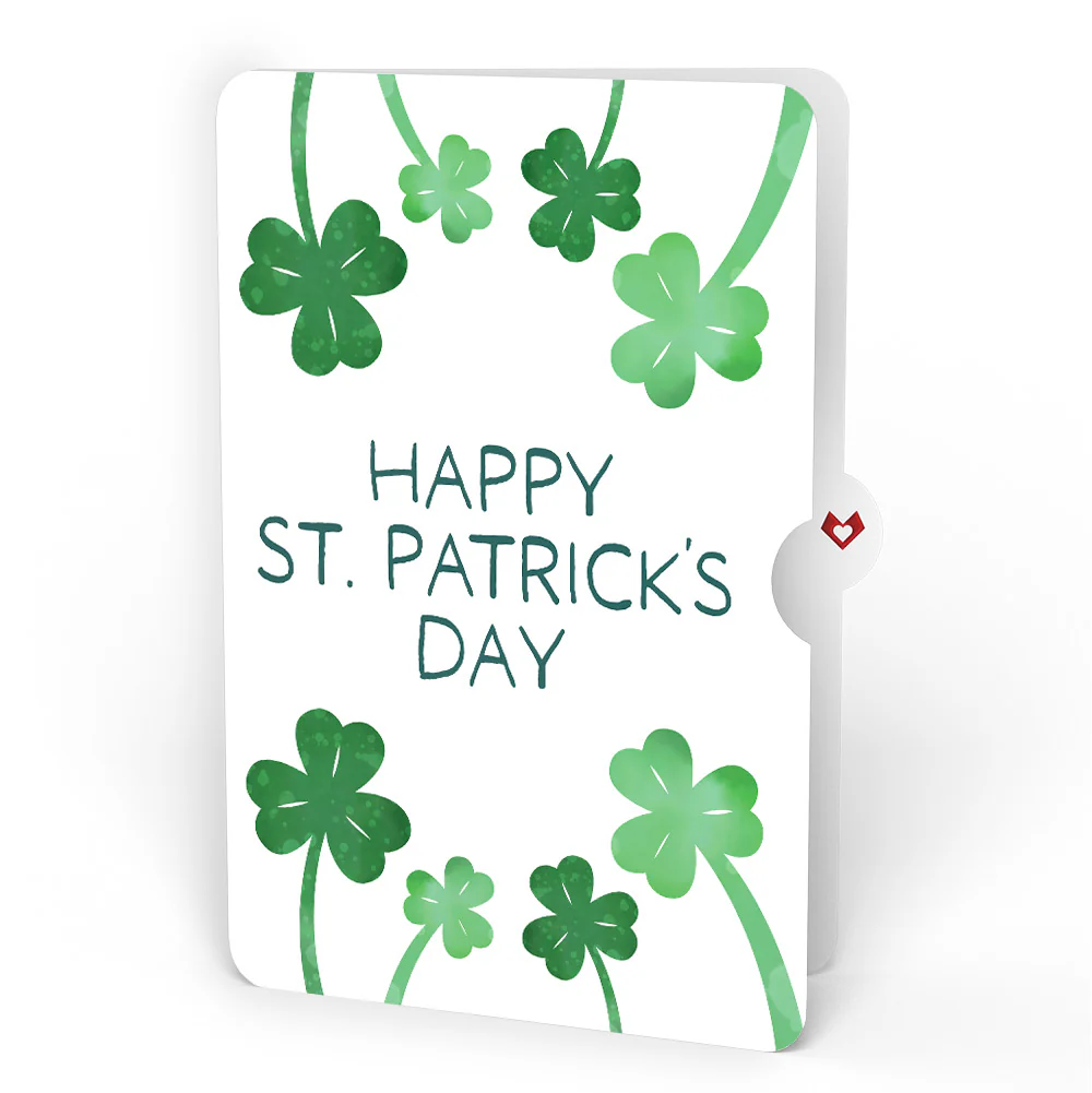 Tulips St. Patrick’s Day Pop-Up Card and Sentiment Set - Image 4