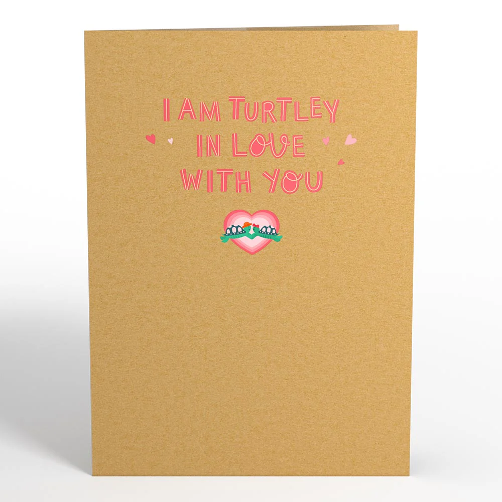 Turtley in Love Pop-Up Card - Image 8
