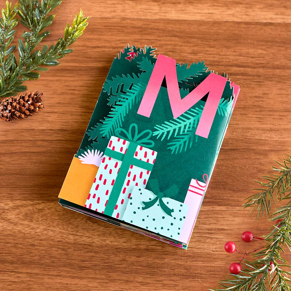 Under the Tree Merry Christmas Loooooong Card™ (Expands to 2 feet) - Image 2