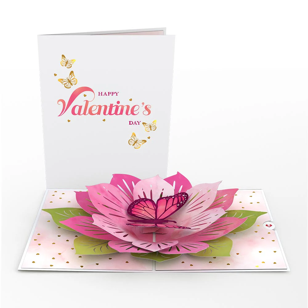 Valentine’s Day Butterfly Pop-Up Card