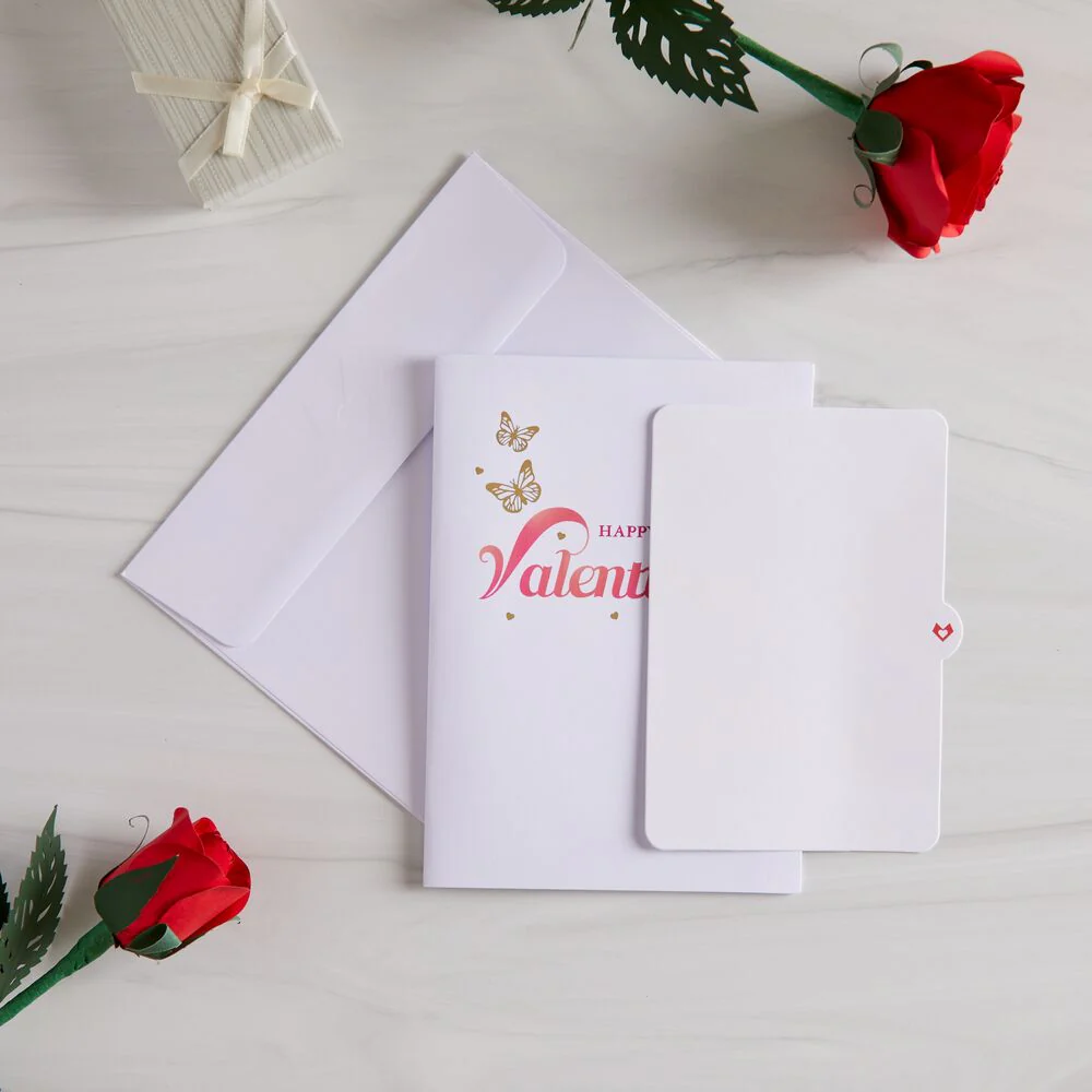 Valentine’s Day Butterfly Pop-Up Card - Image 6