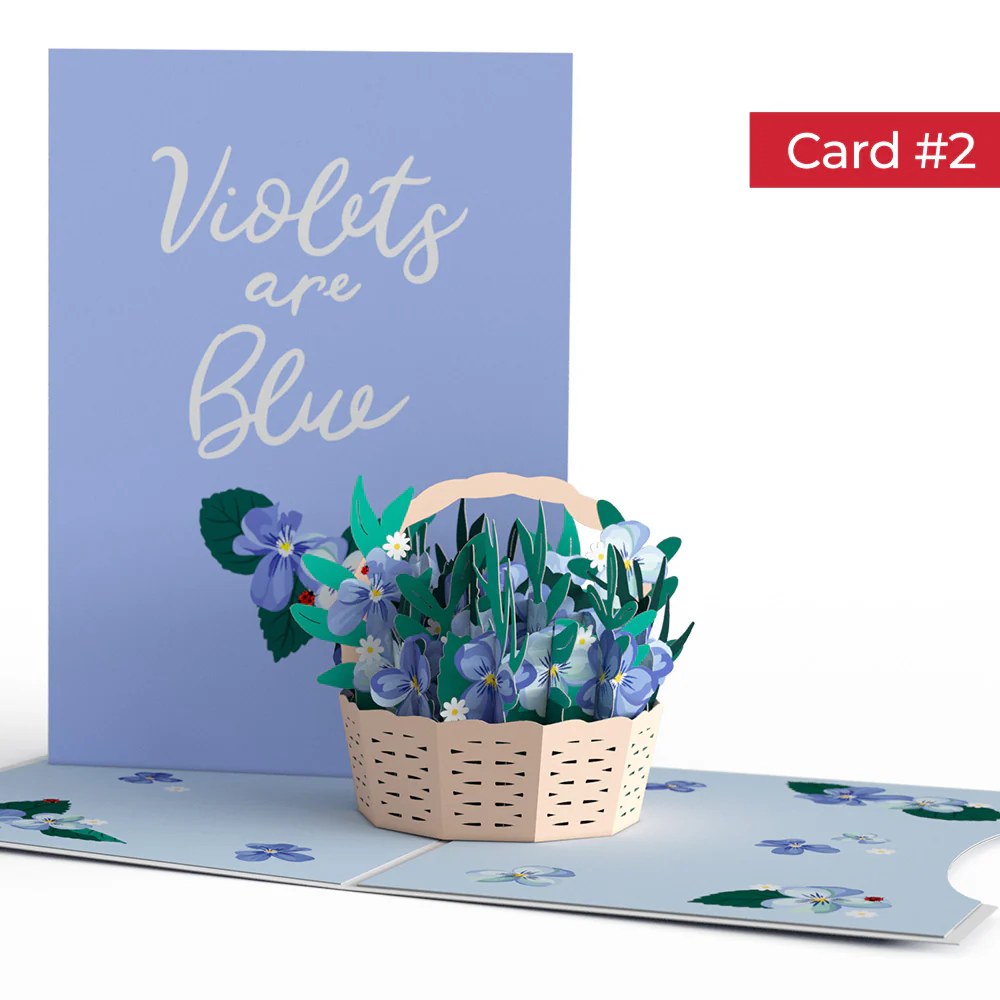 Valentine's Day Roses 4-in-1 Nesting Card - Image 5
