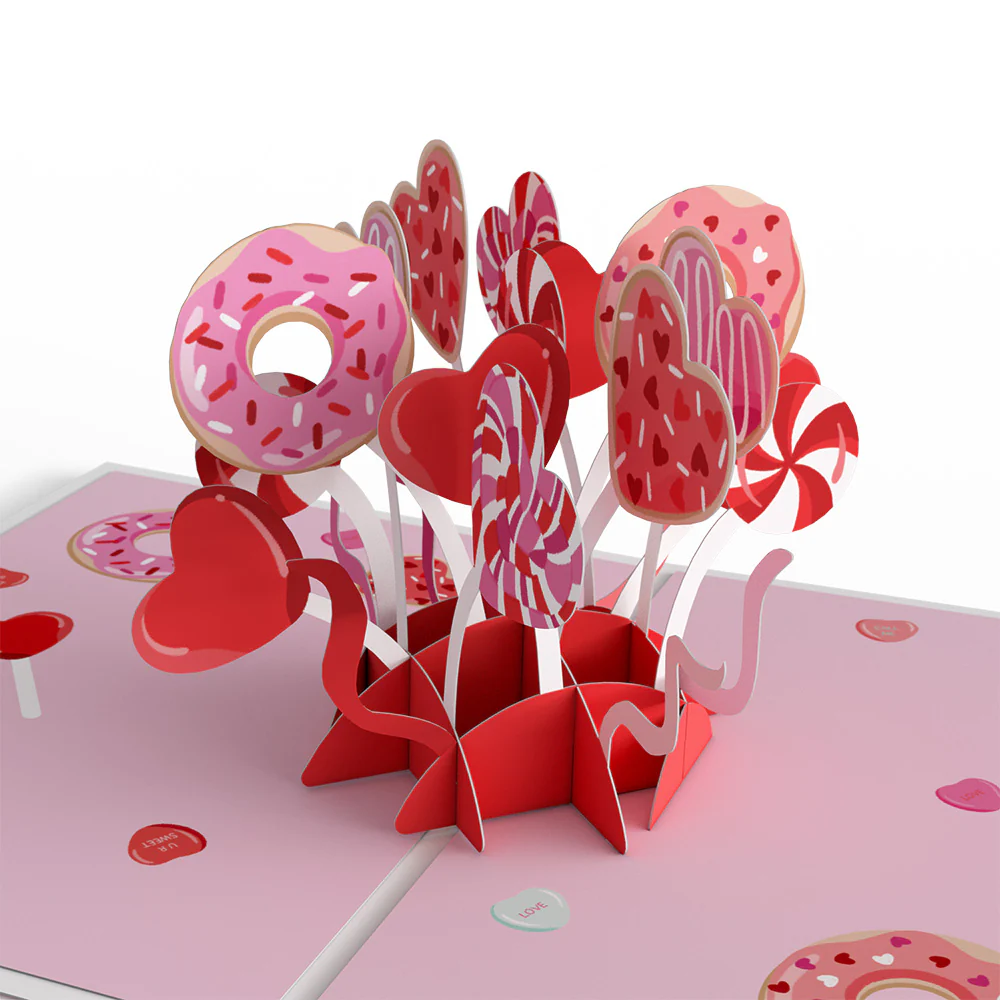 Valentine's Day Roses 4-in-1 Nesting Card - Image 8