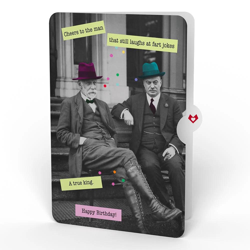 Vintage Wine Birthday Pop-Up Card and Sentiment Set for Any Man - Image 4