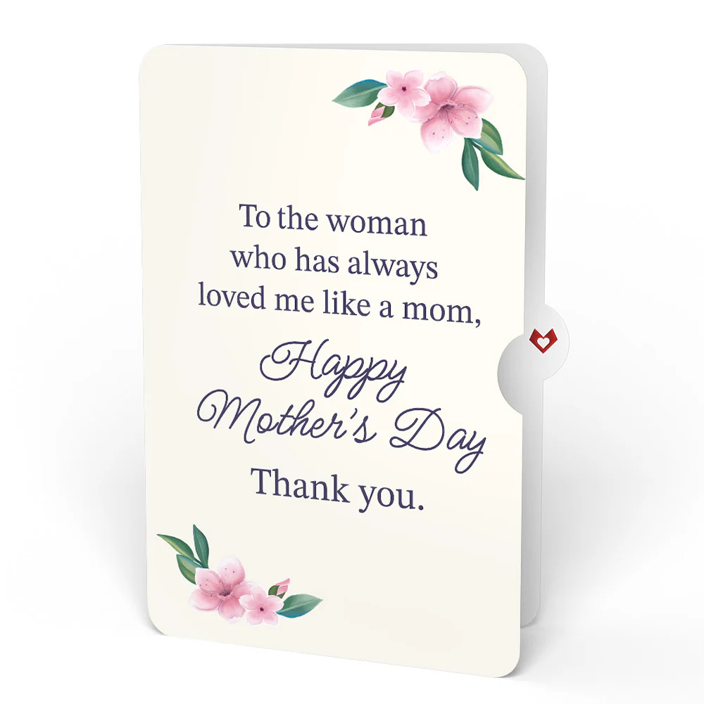 Water Lily Dragonfly Mother's Day Pop-Up Card and Loved Me Like A Mom Sentiment Set - Image 4