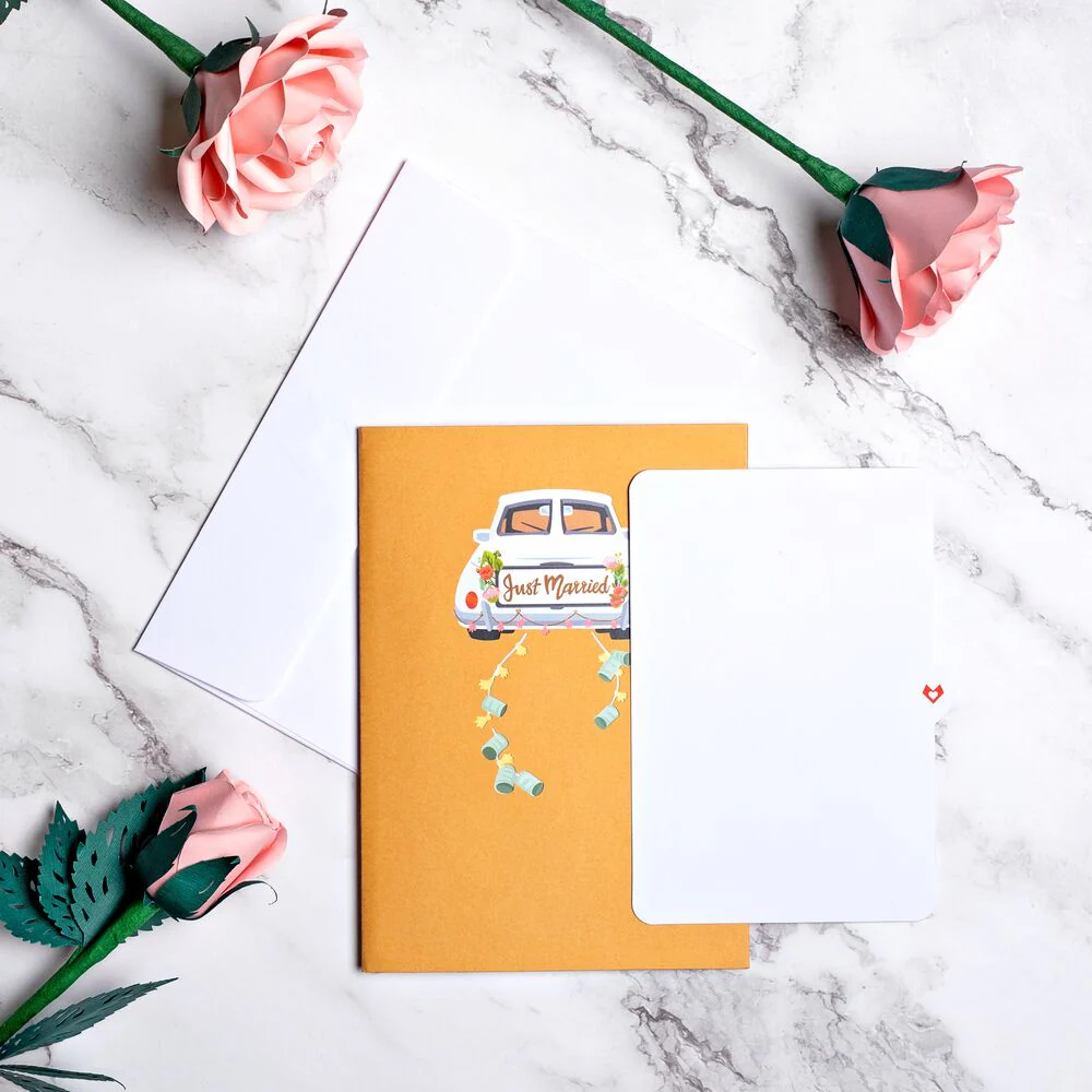 Wedding Car Pop-Up Card - Image 5