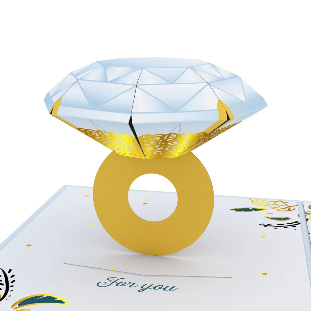 Wedding Card with Pop-Up Gift - Image 2