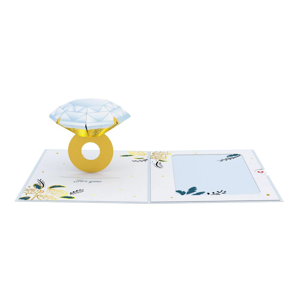 Wedding Card with Pop-Up Gift - Image 3