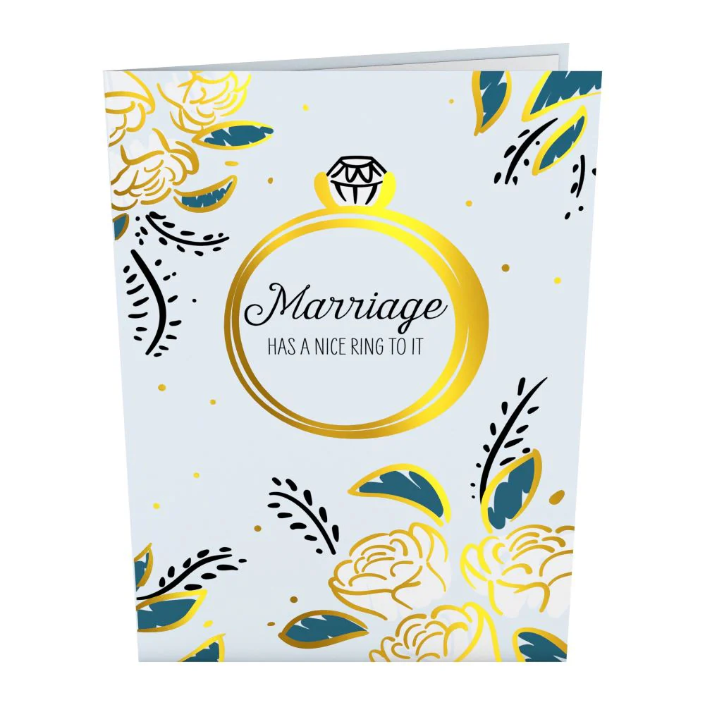 Wedding Card with Pop-Up Gift - Image 4
