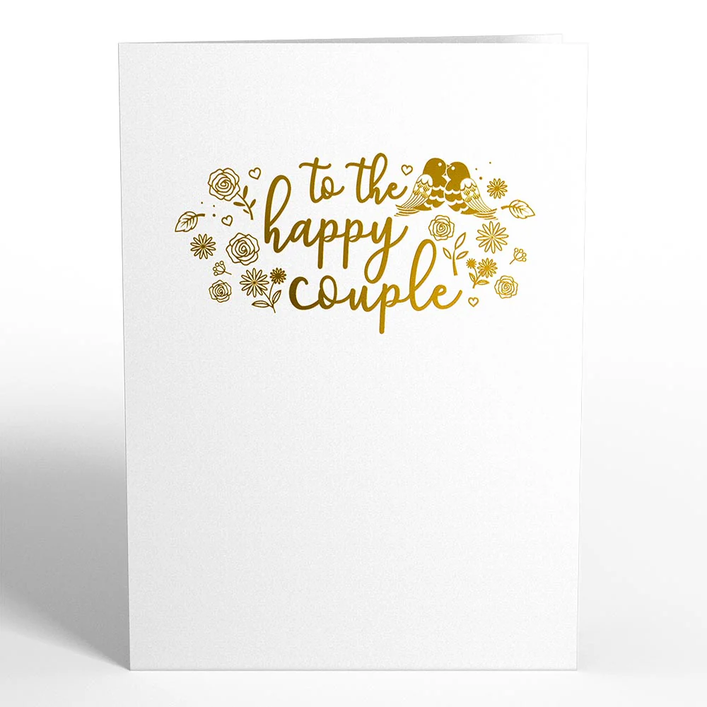 Wedding Congratulations Pop-Up Card - Image 4