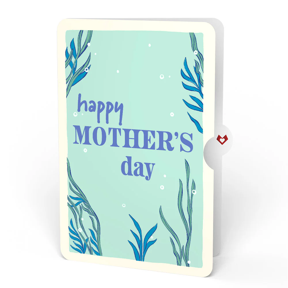 Whale Beneath the Waves Mother’s Day Pop-Up Card and Sentiment Set for Mom - Image 4